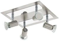 EGLO LED Deckenspot Rottelo, Leuchtmittel inklusive, Spot - L26 x B24 cm -
