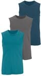 Muscleshirt H.I.S "Unterziehshirt, Unterhemd f&uuml;r Herren", Herren, Gr. 4/S, gr&uuml;n