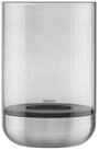 blomus Windlicht blomus 67310 Windlicht CALMA L Edelstahl matt Smoke NEUHEIT