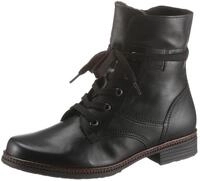 Gabor Schn&uuml;rstiefelette, Schn&uuml;rboots, Businessschuh mit Blockabsatz