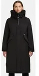 khujo Wintermantel Agneta-YM Langer Damen Mantel mit weichem Teddyfleece an der