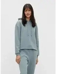 pieces Hoodie PCCHILLI LS HOODIE NOOS BC grau XS (34)