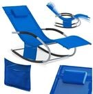 SoBuy Gartenliege OGS28, Relaxliege Schaukelliege Strandliege Outdoor...