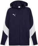 PUMA Sweatshirt PUMA teamEVOSTRIPE Kapuzenjacke Baumwolle