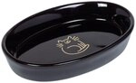 Nobby Futternapf Katzen Keramik Schale oval Golden Cat schwarz