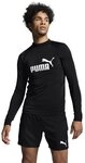 PUMA Rash Guard PUMA SWIM MEN LONG SLEEVE RASH GUARD mit kleinem Stehkragen,...