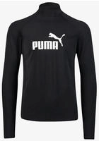 Rash Guard PUMA "PUMA SWIM MEN LONG SLEEVE RASH GUARD", Herren, Gr. XS, schwarz,