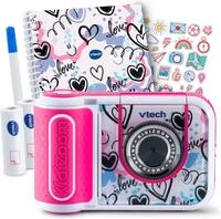 Vtech&reg; KidiZoom Print Cam + Scrapbook Bundle Kinderkamera (5 MP, mit eingebautem