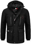 Geographical Norway Winterjacke Herren Winterjacke Parka mit Kapuze H-241