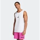 adidas Sportswear Tanktop M SL TANK ohne Verschluss, aus Baumwolle, mit