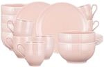 Geschirr-Set SELTMANN WEIDEN "Fr&uuml;hst&uuml;cks-Set Amina 18er Set", rosa (ros&eacute;), 18,