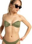 Roxy Bandeau-Bikini-Top Brilho