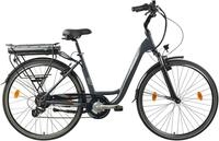LLobe E-Bike Cityrad City E-Bike 28" County anthrazit, 7 Gang Shimano Altus