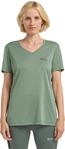 T-Shirt JACK WOLFSKIN "0", Damen, Gr. M, gr&uuml;n (eucalyptus), Obermaterial: 100%