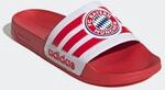 Badesandale ADIDAS SPORTSWEAR "ADILETTE SHOWER Bayern Munich", Gr. 46, wei&szlig;