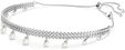 Swarovski Collier Swarovski Damen-Kette Metall Swarovski-Kristall