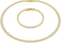Swarovski Ketten und Armband Set Multipack Schmuck Geschenk Una Angelic (Set,...