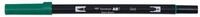 TOMBOW Pinselstift ABT Dual Brush Pen, (sea green), zwei Spitzen, f&uuml;r Hand...