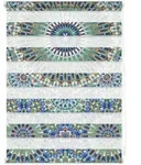 Doppelrollo Duo Rollo Motiv Orientalisches Muster, LICHTBLICK ORIGINAL, Lichtschutz,