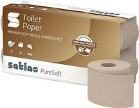 Toilettenpapier 64er Pack SATINO 66540 Toilettenpapier Satino PureSoft 66540...