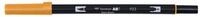 TOMBOW Pinselstift ABT Dual Brush Pen, (orange), zwei Spitzen, f&uuml;r Hand...