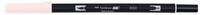 TOMBOW Pinselstift ABT Dual Brush Pen, (pale pink), zwei Spitzen, f&uuml;r Hand...