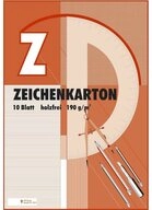 PVP Papierverarbeitung GmbH Penig Aquarellpapier Zeichenkartonblock A2 10BL 190g