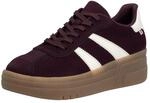 Plateausneaker RIEKER, Damen, Gr. 38, lila (brombeere, sanftes wei&szlig;),