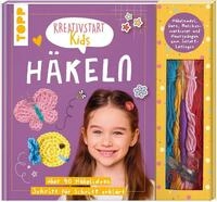 Kinderbuch Kreativstart Kids H&auml;keln. Anleitungsbuch und Material &uuml;ber 40 H&auml;kelide