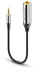 sonero sonero&reg; Premium Kopfh&ouml;rer Adapter, 0,20m, 3,5mm Klinke Stecker auf