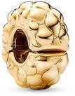 Pandora Runder Anh&auml;nger Clip-Charm Bead Goldfarben