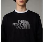 The North Face Kapuzensweatshirt M DREW PEAK REGULAR CREW sportlicher Stil, aus