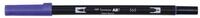 TOMBOW Pinselstift ABT Dual Brush Pen, (deep blue), zwei Spitzen, f&uuml;r Hand...