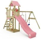 Wickey Kletterger&uuml;st MultiFlyer Light Spielturm mit Schaukel, Rutsche und