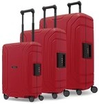 Redolz Trolleyset Trolley-Set 3-teilig, 4 Rollen, (Set, 3 tlg)