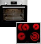 BOSCH Backofen-Set HBD231VR61, mit Teleskopauszug nachr&uuml;stbar, ecoClean Direct