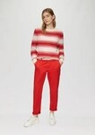 s.Oliver Chinos Hose CHINO Chino mit geflochtenem G&uuml;rtel und Garment Dye