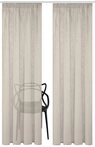 Home Basics Vorhang Softy 2Er Set Kombibandschal 225 x 140 cm 2x Fertigschal...