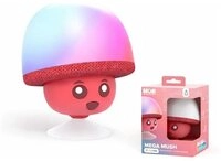 MOB Mega Mush Lautsprecher LED rot Lichteffekte Musikbox Bluetooth-Lautsprecher