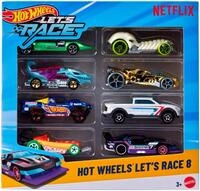 Hot Wheels Spielzeug-Auto Let&acute;s Race, (Set, 8-tlg), Variante nicht w&auml;hlbar