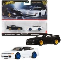 Hot Wheels Spielzeug-Rennwagen Nissan 180SX Type X & Nissan SilEighty Hot Wheels
