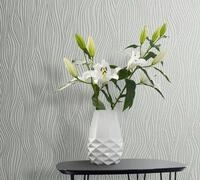 Marburg Vliestapete Serene Stripes, Streifen, moderne Tapete f&uuml;r Wohnzimmer