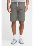 Blend Chinoshorts BHKaito Chino Shorts mit wei&szlig;en Kontrastkordeln grau L