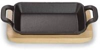 ECHTWERK Servierplatte EW-GE-1340-4, Gusseisen, (8-tlg., Pfanne inkl....