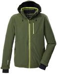 Skijacke KILLTEC "KSW 24 MN SKI JCKT", Herren, Gr. L, waldmeister, Obermaterial: 100%