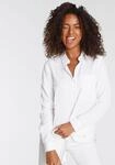 Hemdbluse TAMARIS "mit lockerem Schnitt, aus flie&szlig;ender Viskose-Qualit&auml;t", Damen,