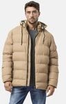 Steppjacke CIPO & BAXX, Herren, Gr. 3XL, beige, Web, Obermaterial: 100% Polyester,