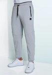 John Devin Sweathose Jogginghose mit seitlichen Taschen und Bindeband aus