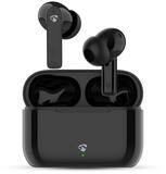 Nedis HPBT2425BK In-Ear-Kopfh&ouml;rer (Bluetooth 5.2, ENC, 24 h Gesamtspielzeit,