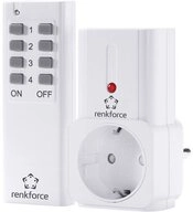 Renkforce Funksteckdose Funk-Schalter-Set 2-teilig 433 MHz 1208455